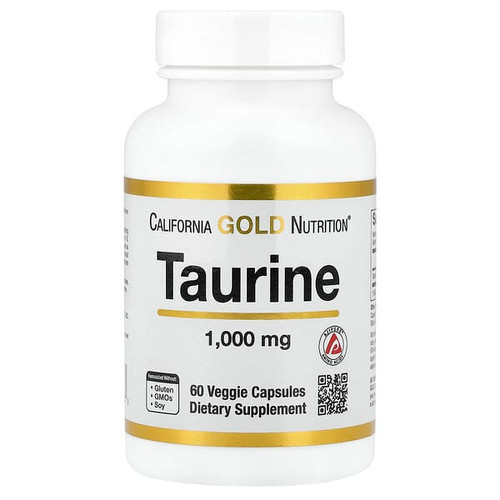 <img alt="California Gold Nutrition, Taurine, 1,000 mg, 60 Veggie Capsules" title="California Gold Nutrition, Taurine, 1,000 mg, 60 Veggie Capsules,898220011339"