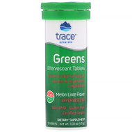 <img alt="Trace Minerals Research, Greens, Effervescent Tablets, Melon Lime Flavor, 10 Tablets" title="Trace Minerals Research, Greens, Effervescent Tablets, Melon Lime Flavor, 10 Tablets,878941004995"
