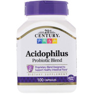 <img alt="21st Century, Acidophilus Probiotic Blend, 100 Capsules" title="21st Century, Acidophilus Probiotic Blend, 100 Capsules,740985213391"