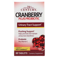 <img alt="21st Century, Cranberry Plus Probiotic, 60 Tablets" title="21st Century, Cranberry Plus Probiotic, 60 Tablets,740985278482"
