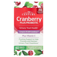 <img alt="21st Century, Cranberry Plus Probiotic, 60 Tablets" title="21st Century, Cranberry Plus Probiotic, 60 Tablets,740985278482"