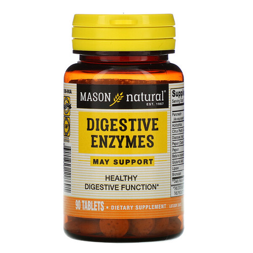 <img alt="Mason Natural, Digestive Enzymes, 90 Tablets" title="Mason Natural, Digestive Enzymes, 90 Tablets,311845118691"