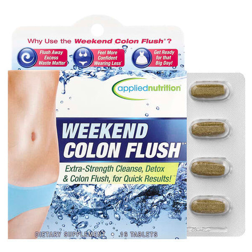 <img alt="Applied Nutrition, Weekend Colon Flush, 16 Tablets" title="Applied Nutrition, Weekend Colon Flush, 16 Tablets,710363578893"