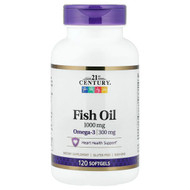 <img alt="21st Century, Fish Oil, 1,000 mg, 120 Softgels" title="21st Century, Fish Oil, 1,000 mg, 120 Softgels,740985228722"