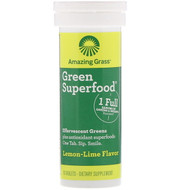 <img alt="Amazing Grass, Green Superfood, Effervescent Greens, Lemon-Lime, 10 Tablets" title="Amazing Grass, Green Superfood, Effervescent Greens, Lemon-Lime, 10 Tablets,829835005468"