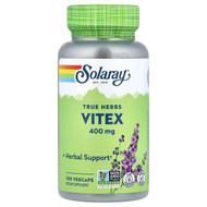<img alt="Solaray, True Herbs, Vitex, 400 mg, 100 VegCaps" title="Solaray, True Herbs, Vitex, 400 mg, 100 VegCaps,076280016451"