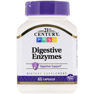 <img alt="21st Century, Digestive Enzymes, 60 Capsules" title="21st Century, Digestive Enzymes, 60 Capsules,740985225561"