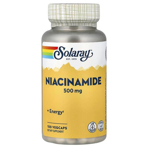 <img alt="Solaray, Niacinamide, 500 mg, 100 VegCaps" title="Solaray, Niacinamide, 500 mg, 100 VegCaps,076280043655"