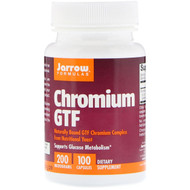 <img alt="Jarrow Formulas, Chromium GTF, 200 mcg, 100 Capsules" title="Jarrow Formulas, Chromium GTF, 200 mcg, 100 Capsules,790011130055"