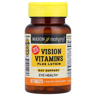 <img alt="Mason Natural, Vision Vitamins Plus Lutein, 60 Tablets" title="Mason Natural, Vision Vitamins Plus Lutein, 60 Tablets,311845140753"