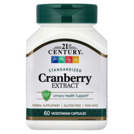 <img alt="21st Century, Cranberry Extract, Standardized, 60 Vegetarian Capsules" title="21st Century, Cranberry Extract, Standardized, 60 Vegetarian Capsules,740985213247"