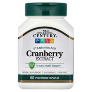 <img alt="21st Century, Cranberry Extract, Standardized, 60 Vegetarian Capsules" title="21st Century, Cranberry Extract, Standardized, 60 Vegetarian Capsules,740985213247"
