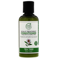 3 PACK of Petal Fresh, Pure, Scalp Treatment Conditioner, Tea Tree, 3 fl oz (90 ml)