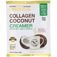 <img alt="California Gold Nutrition, Superfoods, Collagen Coconut Creamer, Unsweetened, 0.85 oz (24 g)" title="California Gold Nutrition, Superfoods, Collagen Coconut Creamer, Unsweetened, 0.85 oz (24 g),898220012091"