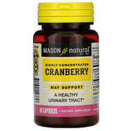 <img alt="Mason Natural, Cranberry, Highly Concentrated, 60 Capsules" title="Mason Natural, Cranberry, Highly Concentrated, 60 Capsules,311845147653"