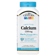 <img alt="21st Century, Liquid Filled Calcium Plus D3, 90 Rapid Release Softgels" title="21st Century, Liquid Filled Calcium Plus D3, 90 Rapid Release Softgels,740985226537"