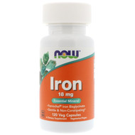 <img alt="Now Foods, Iron, 18 mg, 120 Veg Capsules" title="Now Foods, Iron, 18 mg, 120 Veg Capsules,733739014436"