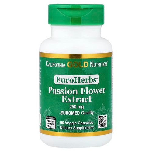 <img alt="California Gold Nutrition, EuroHerbs, Passion Flower Extract, Euromed Quality, 250 mg, 60 Veggie Capsules" title="California Gold Nutrition, EuroHerbs, Passion Flower Extract, Euromed Quality, 250 mg, 60 Veggie Capsules,898220011155"