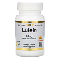 <img alt="California Gold Nutrition, Lutein with Zeaxanthin, 20 mg, 60 Veggie Softgels" title="California Gold Nutrition, Lutein with Zeaxanthin, 20 mg, 60 Veggie Softgels,898220014088"