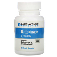 <img alt="Lake Avenue Nutrition, Nattokinase, Proteolytic Enzyme, 2,000 FUs, 30 Veggie Capsules" title="Lake Avenue Nutrition, Nattokinase, Proteolytic Enzyme, 2,000 FUs, 30 Veggie Capsules,898220016327"