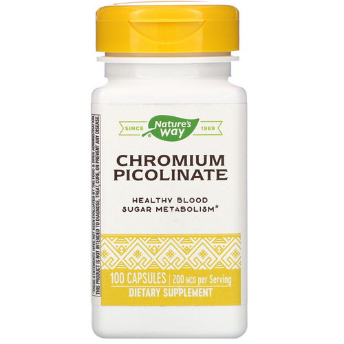 <img alt="Natures Way, Chromium Picolinate, 200 mcg, 100 Capsules" title="Natures Way, Chromium Picolinate, 200 mcg, 100 Capsules,033674410318"