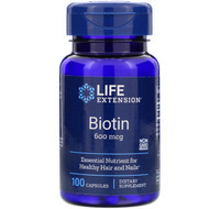 <img alt="Life Extension Biotin -- 600 mcg - 100 Capsules" title="Life Extension Biotin -- 600 mcg - 100 Capsules,737870102106"