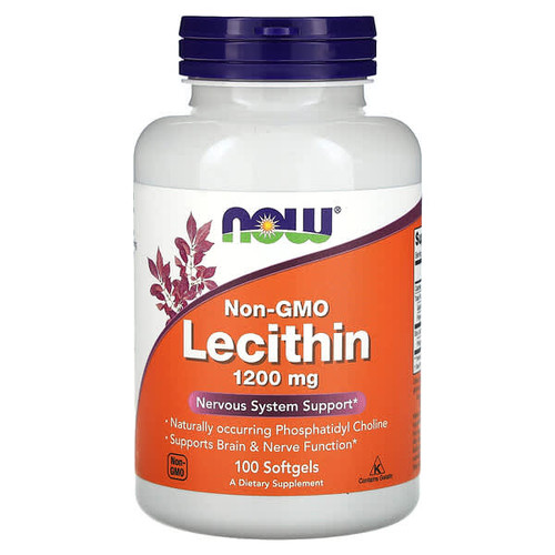 <img alt="NOW Foods, Non-GMO Lecithin, 100 Softgels" title="NOW Foods, Non-GMO Lecithin, 100 Softgels,733739022103"
