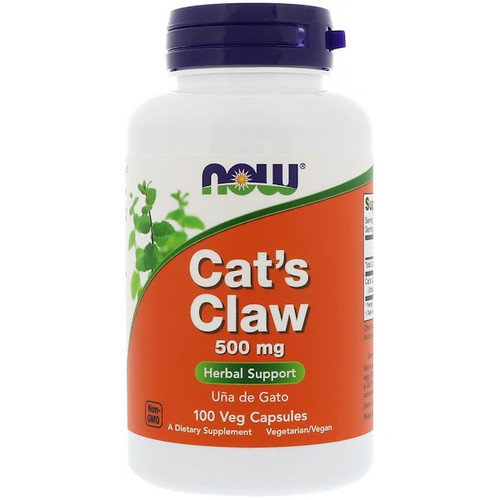 <img alt="Now Foods, Cats Claw, 500 mg, 100 Veg Capsules" title="Now Foods, Cats Claw, 500 mg, 100 Veg Capsules,733739046185"