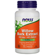 <img alt="Now Foods, Willow Bark Extract, 400 mg, 100 Capsules" title="Now Foods, Willow Bark Extract, 400 mg, 100 Capsules,733739047755"