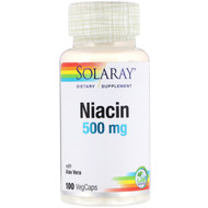 <img alt="Solaray, Niacin, 500 mg, 100 Veggie Caps" title="Solaray, Niacin, 500 mg, 100 Veggie Caps,076280043631"