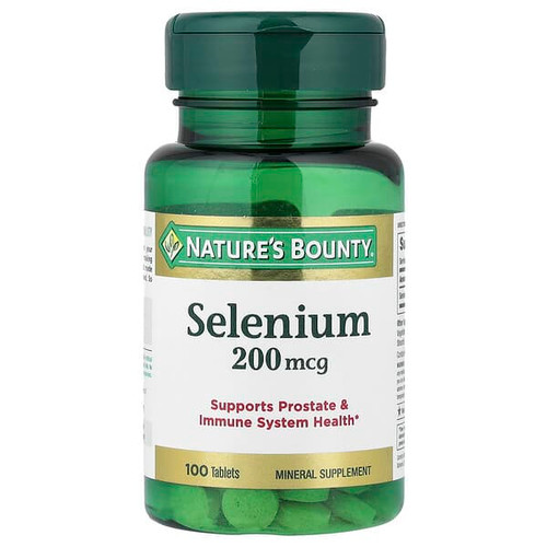<img alt="Natures Bounty, Selenium, 200 mcg, 100 Tablets" title="Natures Bounty, Selenium, 200 mcg, 100 Tablets,074312032011"