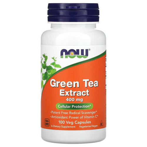 <img alt="NOW Foods, Green Tea Extract, 400 mg, 100 Veg Capsules" title="NOW Foods, Green Tea Extract, 400 mg, 100 Veg Capsules,733739047052"