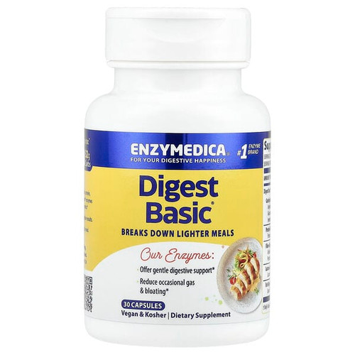 <img alt="Enzymedica, Digest Basic, 30 Capsules" title="Enzymedica, Digest Basic, 30 Capsules,670480290507"