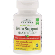 <img alt="21st Century, Estro Support Max + Energy, 30 Tablets" title="21st Century, Estro Support Max + Energy, 30 Tablets,740985280232"