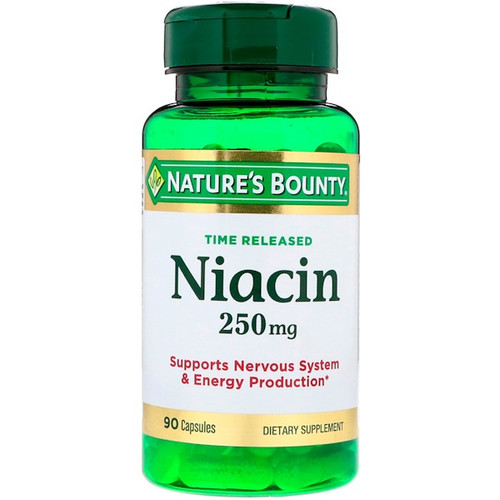 <img alt="Natures Bounty, Time Released Niacin, 250 mg, 90 Capsules" title="Natures Bounty, Time Released Niacin, 250 mg, 90 Capsules,074312058004"