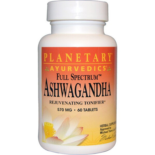 <img alt="Planetary Herbals, Ayurvedics, Full Spectrum Ashwagandha, 570 mg, 60 Tablets" title="Planetary Herbals, Ayurvedics, Full Spectrum Ashwagandha, 570 mg, 60 Tablets,021078106951"