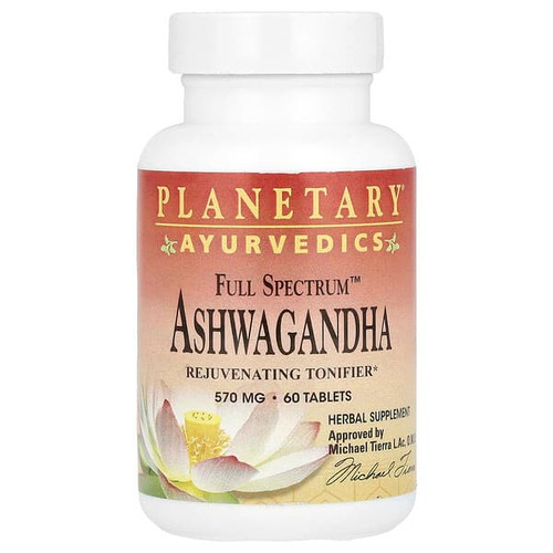 <img alt="Planetary Herbals, Ayurvedics, Full Spectrum Ashwagandha, 570 mg, 60 Tablets" title="Planetary Herbals, Ayurvedics, Full Spectrum Ashwagandha, 570 mg, 60 Tablets,021078106951"