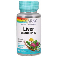 <img alt="Solaray, Liver Blend SP-13, 100 VegCaps" title="Solaray, Liver Blend SP-13, 100 VegCaps,076280021301"