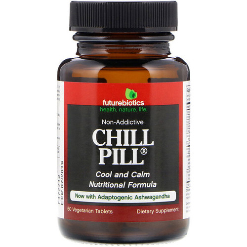 <img alt="FutureBiotics, Chill Pill, 60 Vegetarian Tablets" title="FutureBiotics, Chill Pill, 60 Vegetarian Tablets,049479003402"