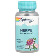 <img alt="Solaray, Nerve Blend SP-14, 100 VegCaps" title="Solaray, Nerve Blend SP-14, 100 VegCaps,076280021400"