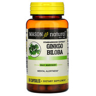 <img alt="Mason Natural, Ginkgo Biloba, 60 Capsules" title="Mason Natural, Ginkgo Biloba, 60 Capsules,311845128058"