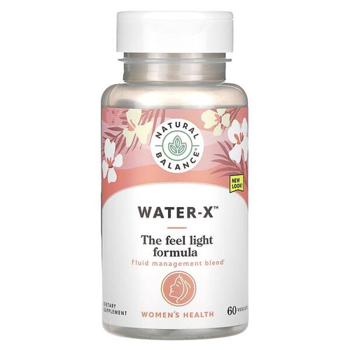 <img alt="Natural Balance, Womens Health, Water-X, 60 VegCaps" title="Natural Balance, Womens Health, Water-X, 60 VegCaps,047868712171"