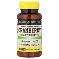 <img alt="Mason Natural, Highly Concentrated Cranberry with Probiotic, 60 Tablets" title="Mason Natural, Highly Concentrated Cranberry with Probiotic, 60 Tablets,311845163356"