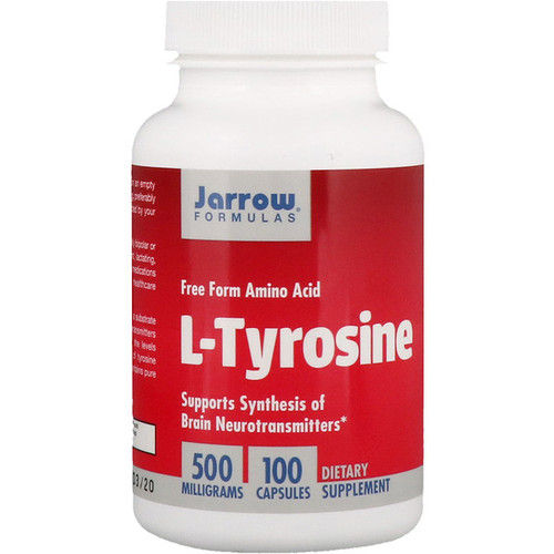 <img alt="Jarrow Formulas, L-Tyrosine, 500 mg, 100 Capsules" title="Jarrow Formulas, L-Tyrosine, 500 mg, 100 Capsules,790011150015"