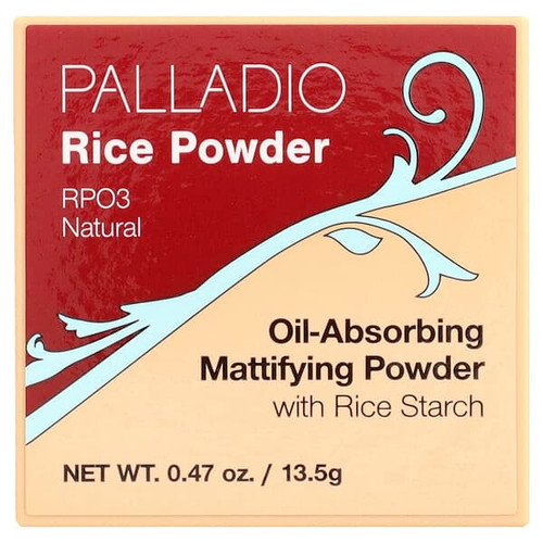 <img alt="Palladio, Rice Powder, RPO3 Natural, 0.47 oz (13.5 g)" title="Palladio, Rice Powder, RPO3 Natural, 0.47 oz (13.5 g),024057240066"