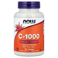 <img alt="NOW Foods, C-1000 With Rose Hips, 100 Tablets" title="NOW Foods, C-1000 With Rose Hips, 100 Tablets,733739006806"
