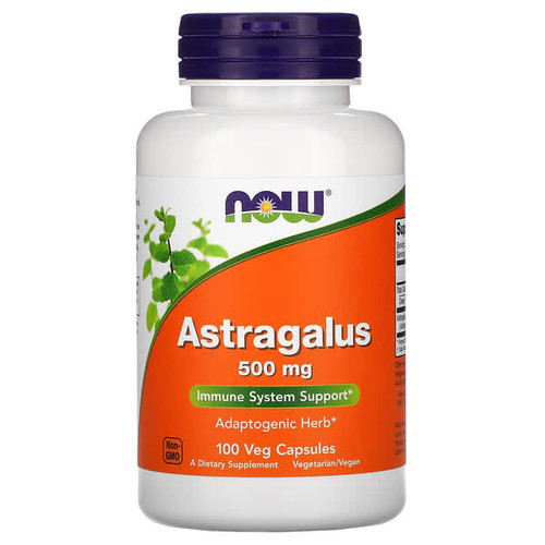 <img alt="NOW Foods, Astragalus, 500 mg, 100 Veg Capsules" title="NOW Foods, Astragalus, 500 mg, 100 Veg Capsules,733739046055"