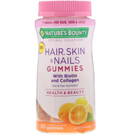 <img alt="Natures Bounty, Optimal Solutions, Hair, Skin, & Nails with Biotin and Collagen, Tropical Citrus Flavored, 80 Gummies" title="Natures Bounty, Optimal Solutions, Hair, Skin, & Nails with Biotin and Collagen, Tropical Citrus Flavored, 80 Gummies,074312785641"