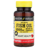 <img alt="Mason Natural, No Burp Fish Oil, 90 Softgels (500 mg per Softgel)" title="Mason Natural, No Burp Fish Oil, 90 Softgels (500 mg per Softgel),311845144799"