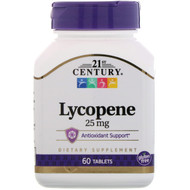 <img alt="21st Century, Lycopene, 25 mg, 60 Tablets" title="21st Century, Lycopene, 25 mg, 60 Tablets,740985224007"